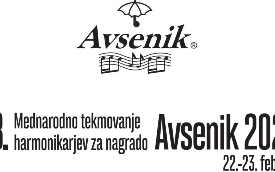 18. mednarodno tekmovanje harmonikarjev za nagrado Avsenik 2025
