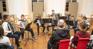 Koncert harmonikarskega orkestra,  14. 12. 2024